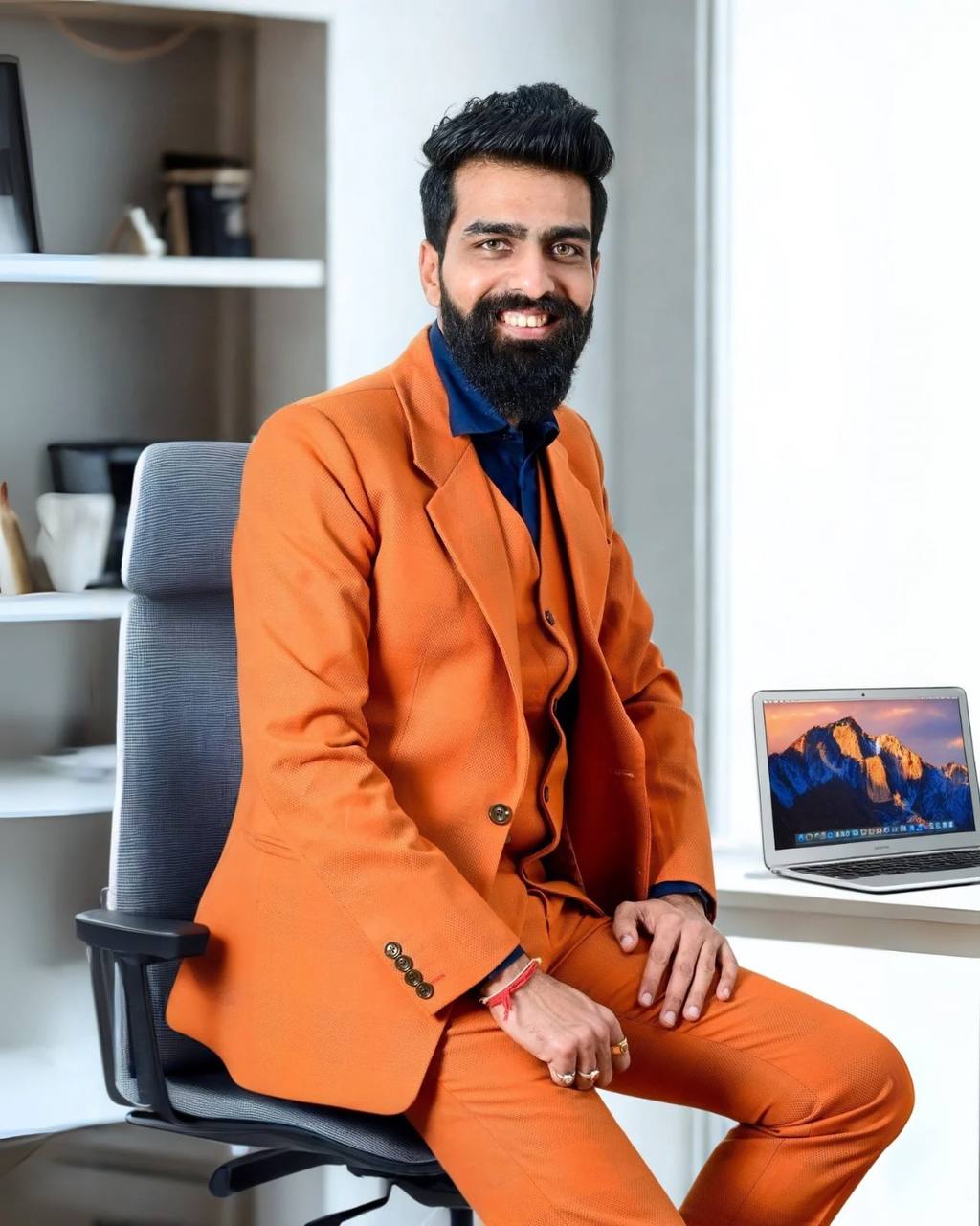 Nimesh Profile Orange 2